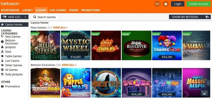 best online casino in california