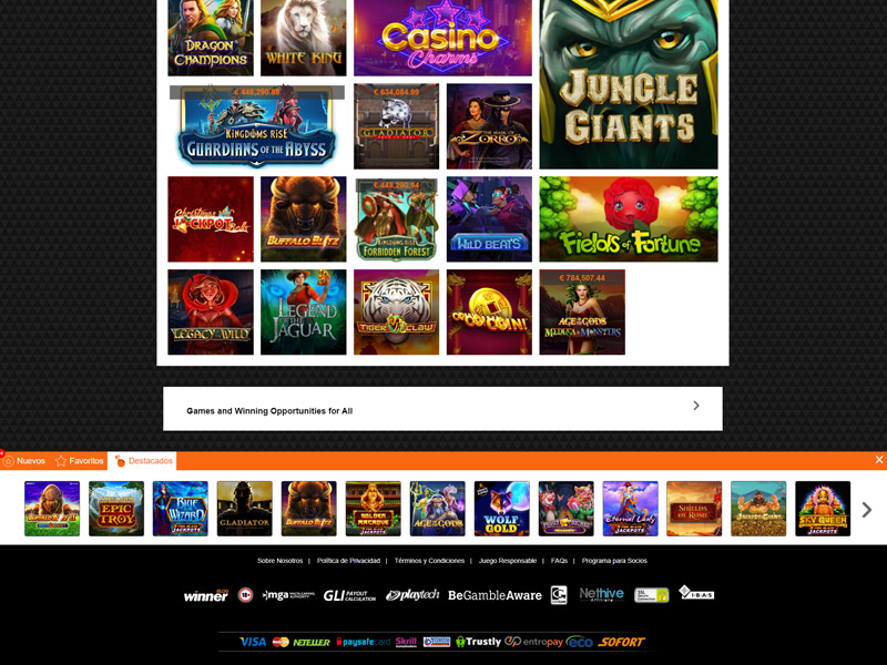 online casino 100 free spins