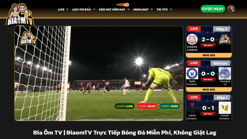 Vì sao cần phân biệt link Biaomtv chính thức?